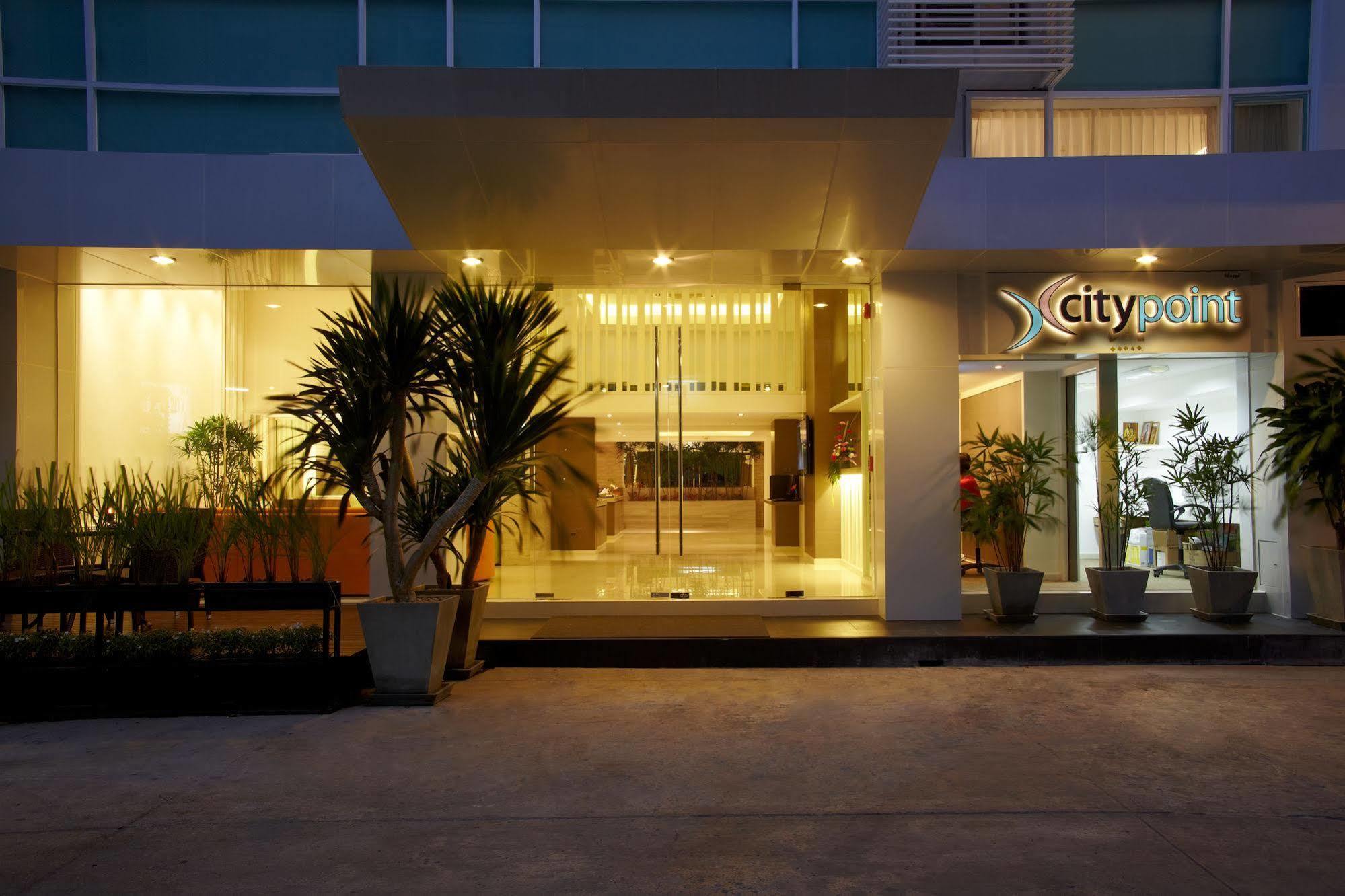 Citypoint Hotel Bangkok Exterior foto